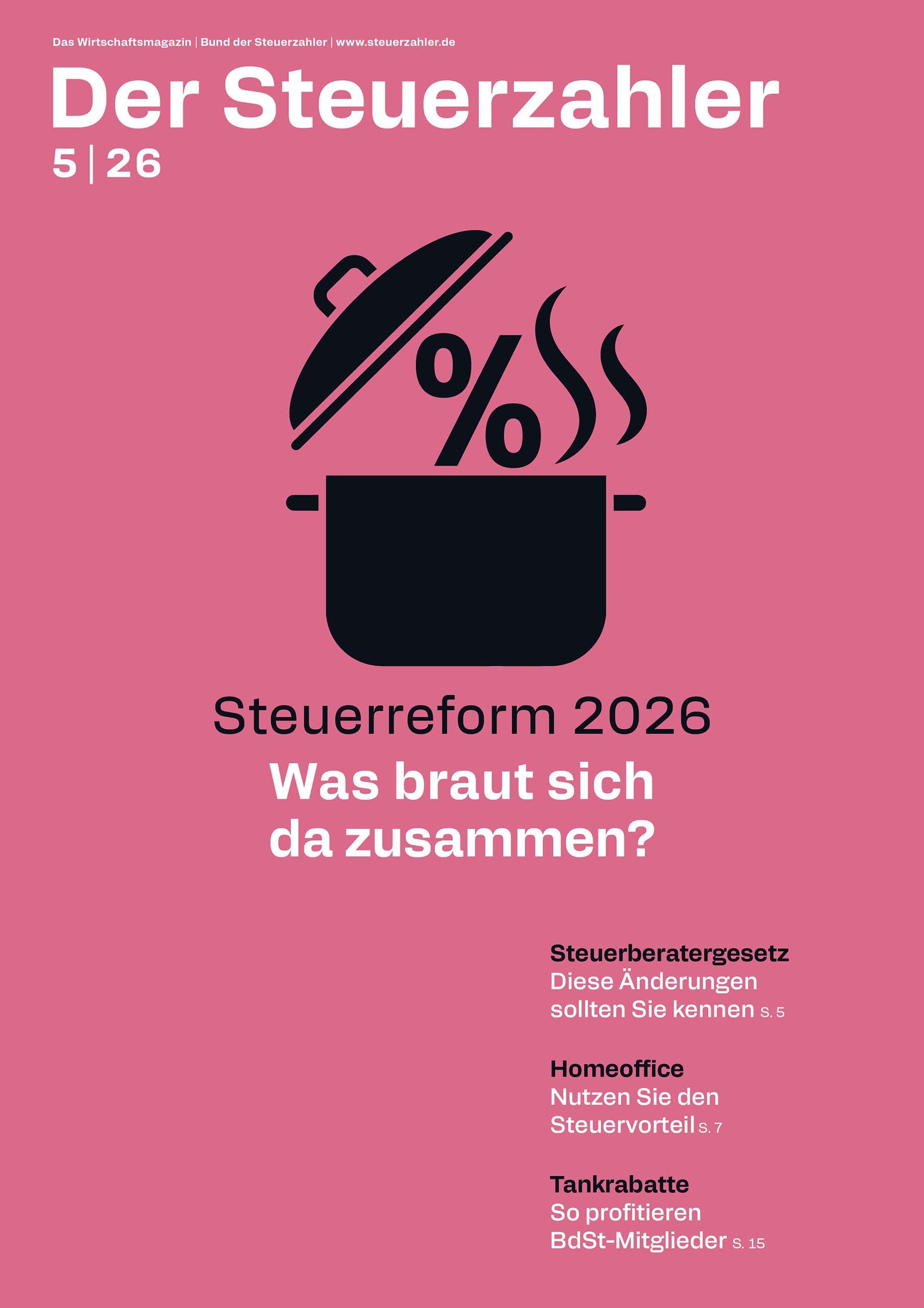 Der Steuerzahler Ausgabe 5 2026