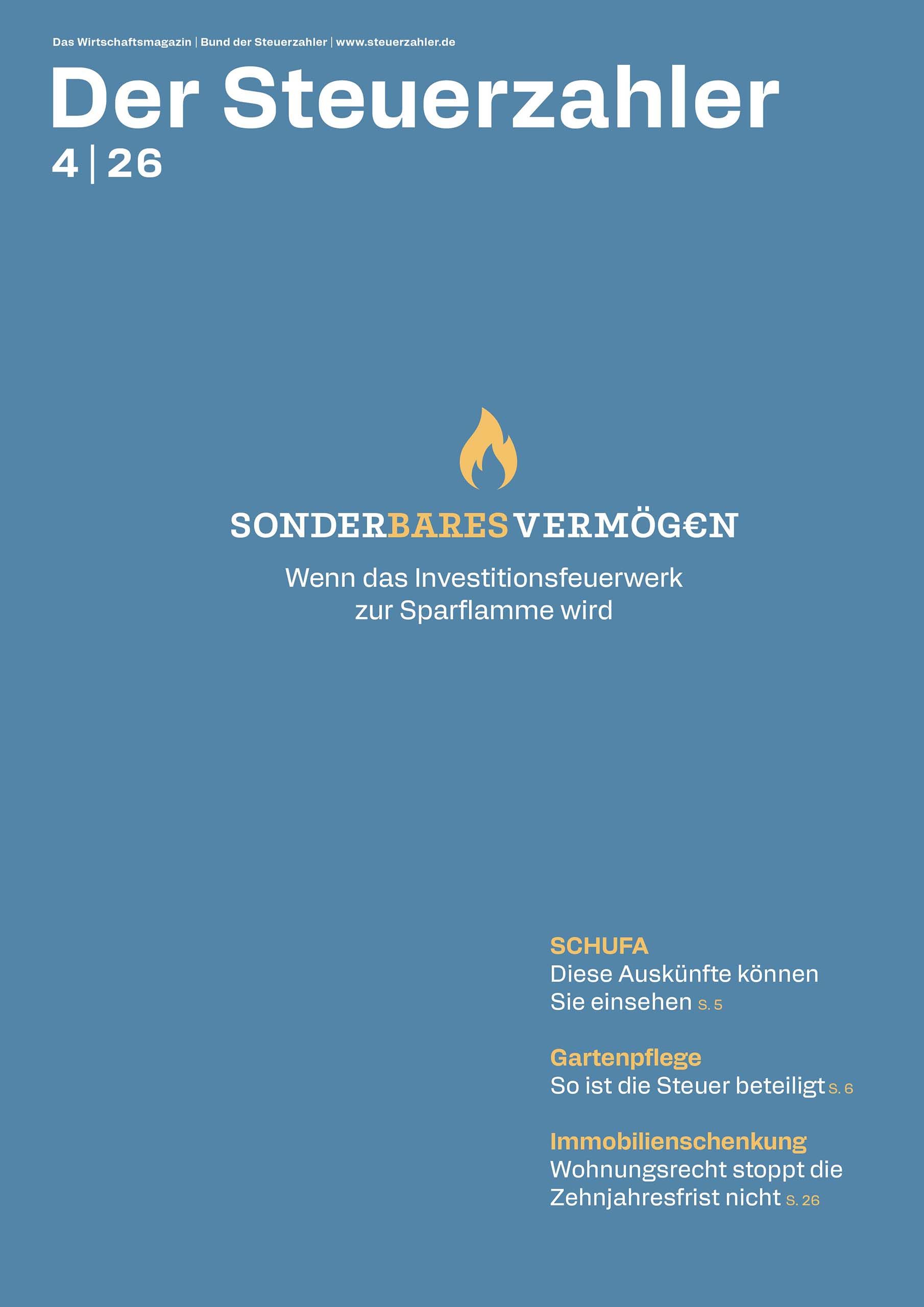 Der Steuerzahler Ausgabe 4 2026