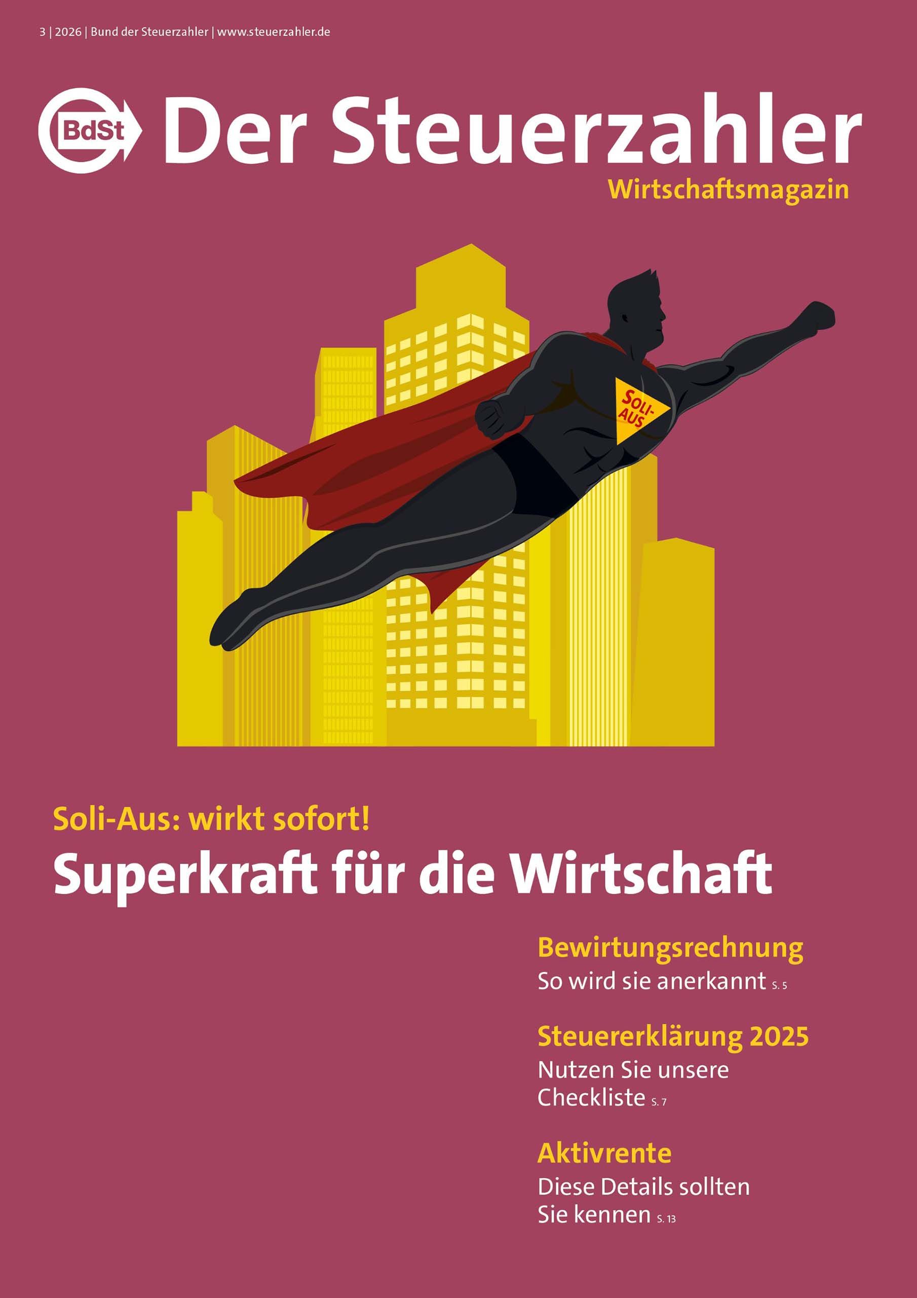 Der Steuerzahler Ausgabe 3 2026