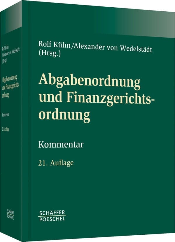 Abgabenordnung und Finanzgerichtsordnung