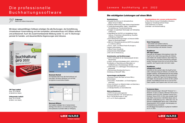 LEXWARE Buchhaltung 2025 – Bild 4