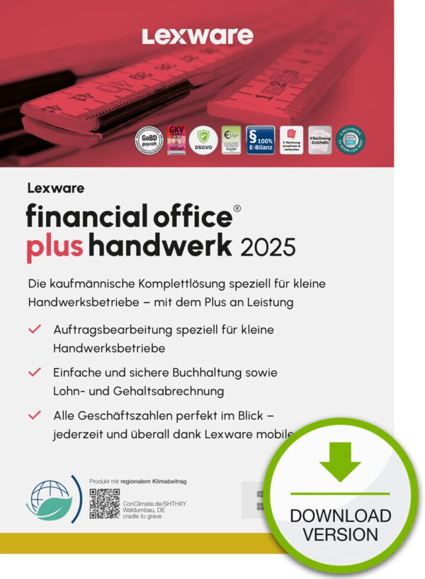 LEXWARE Financial Office plus Handwerk 2025