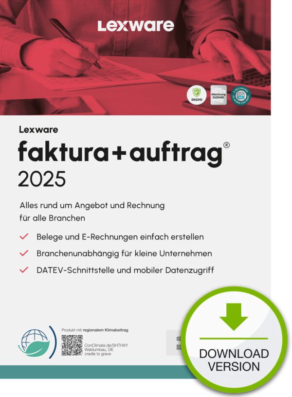LEXWARE Faktura & Auftrag 2025