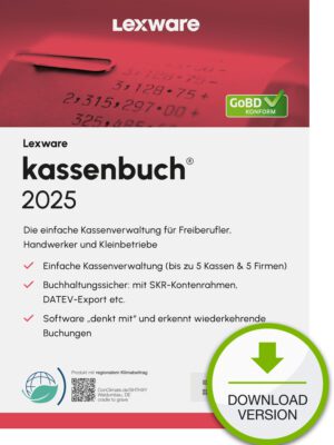 LEXWARE Kassenbuch 2025