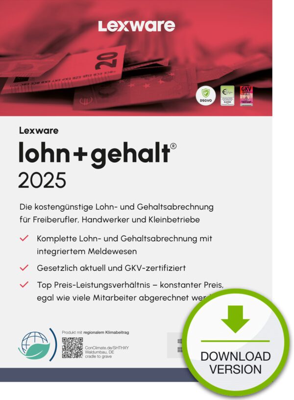 LEXWARE Lohn + Gehalt 2025