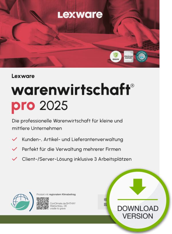 Lexware Warenwirtschaft pro 2025