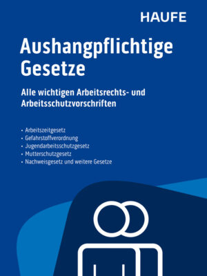 Aushangpflichtige Gesetze