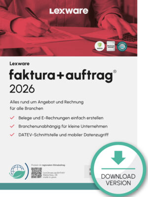 LEXWARE Faktura & Auftrag 2026