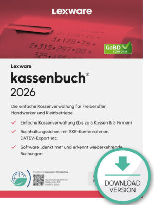 LEXWARE Kassenbuch 2026