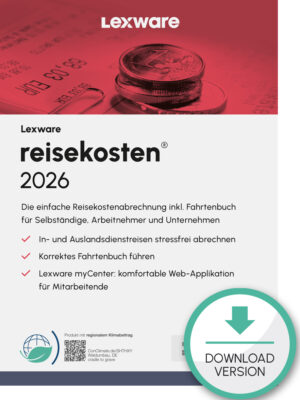 LEXWARE Reisekosten 2026