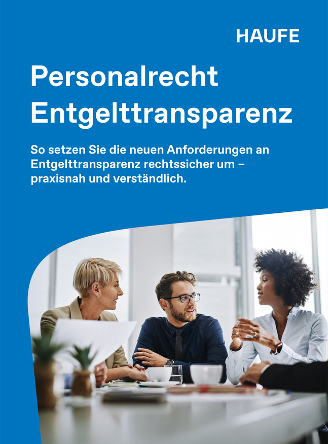 Haufe Personalrecht Entgelttransparenz