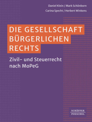 Die Gesellschaft bürgerlichen Rechts