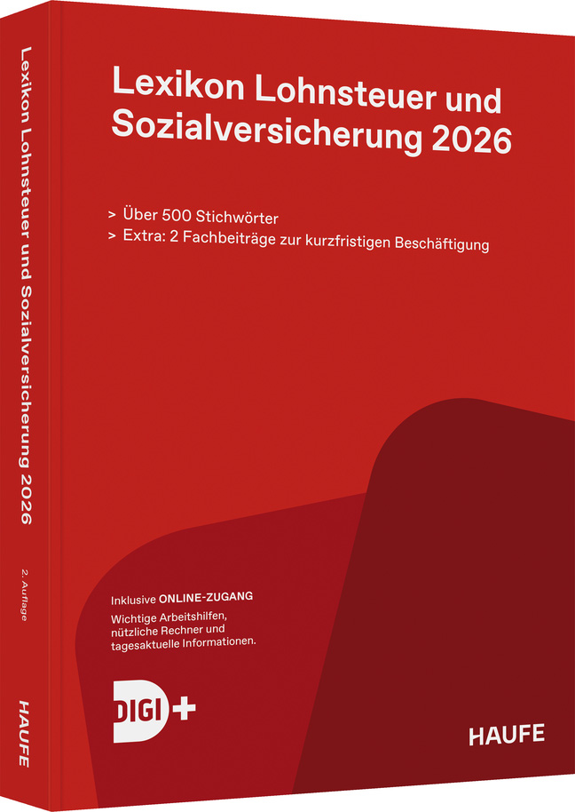 Lexikon Lohnsteuer und Sozialversicherung 2026 plus Onlinezugang