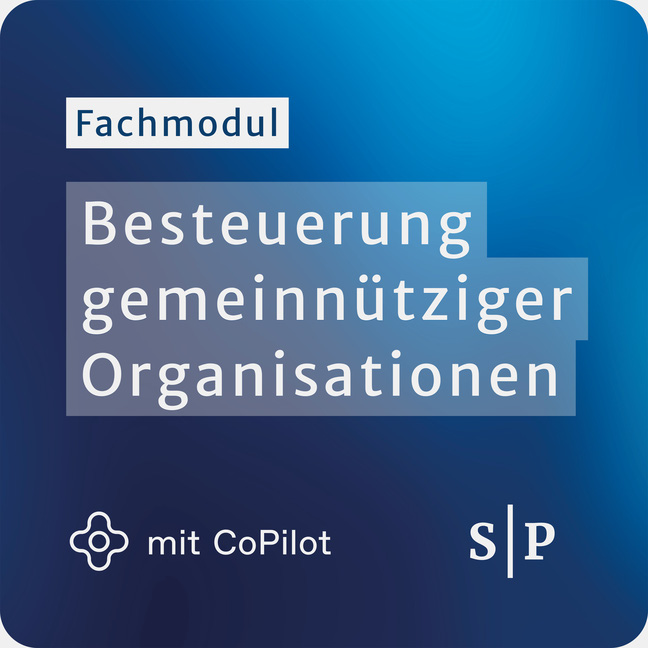 Fachmodul Besteuerung gemeinnütziger Organisationen